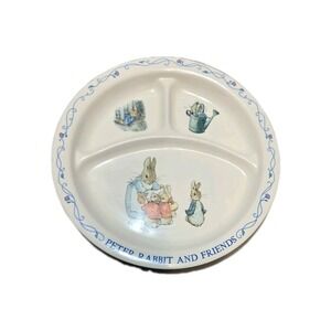 Vintage Peter Rabbit Plate "Peter Rabbit and Friends"